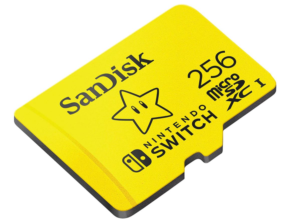 Micro Sd Sandisk 256gb Edicion Mario 